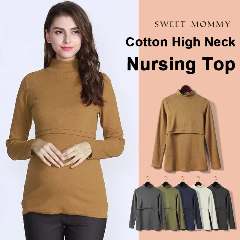Maglia dolcevita Premaman e Allattamento