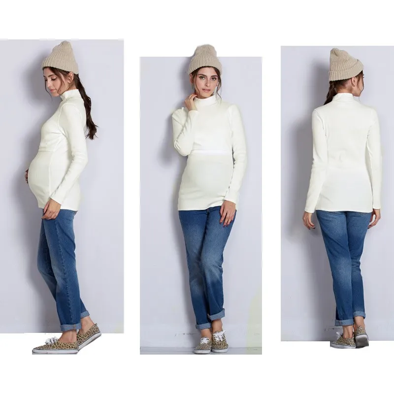 Maglia dolcevita Premaman e Allattamento