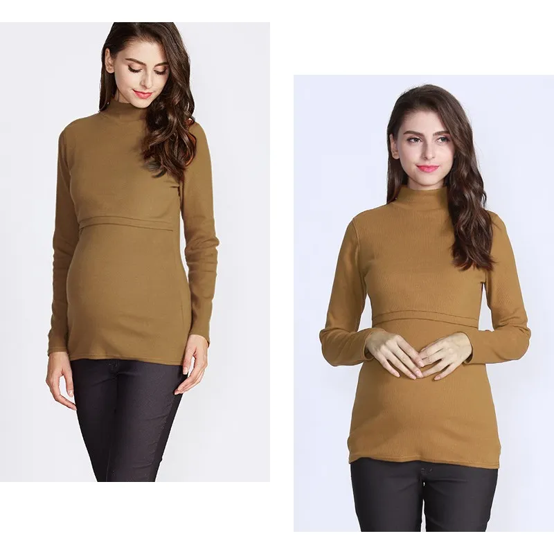 Maglia dolcevita Premaman e Allattamento