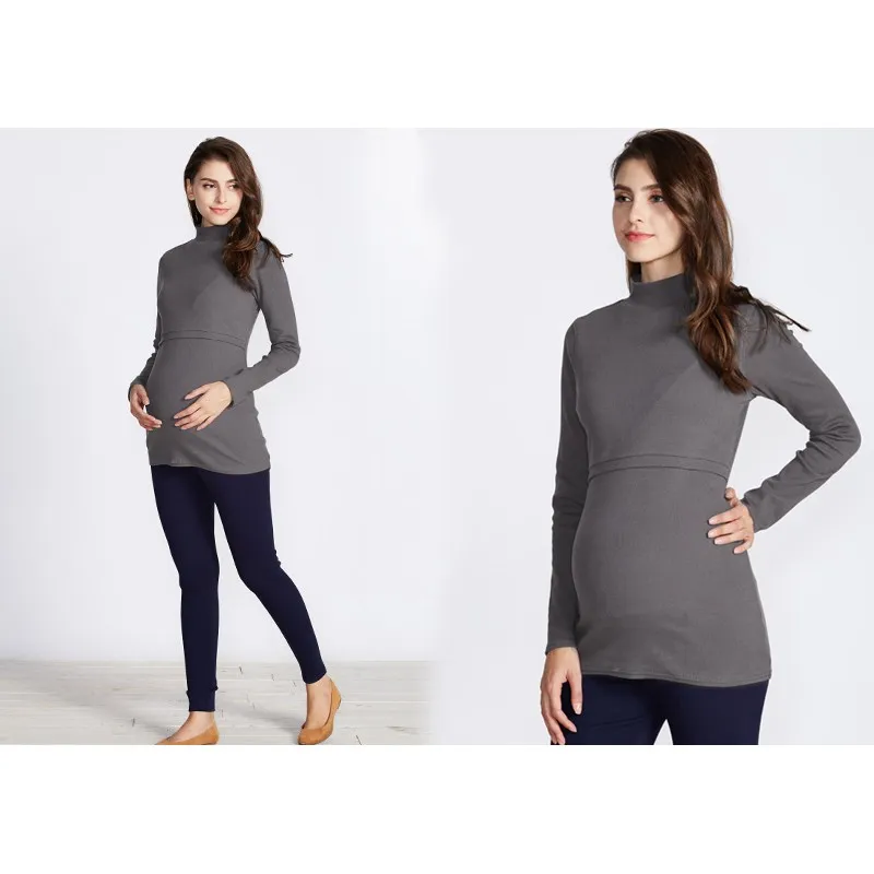 Maglia dolcevita Premaman e Allattamento