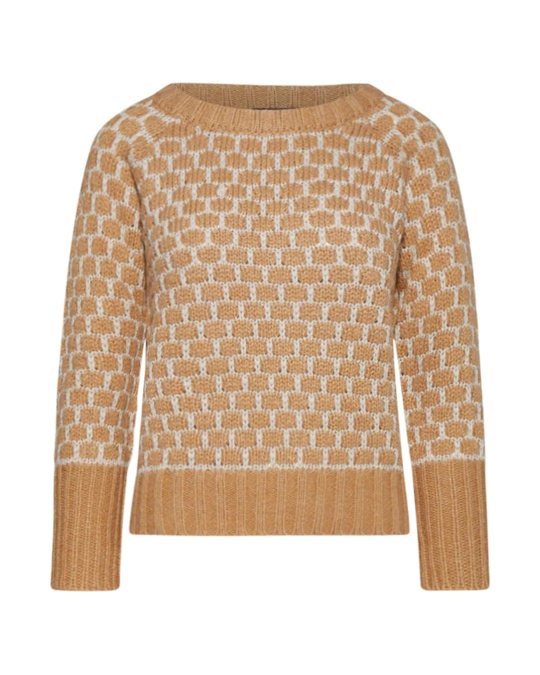 Maglia jacquard CAMMELLO