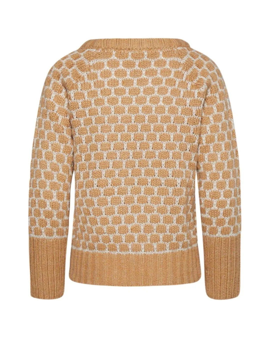 Maglia jacquard CAMMELLO