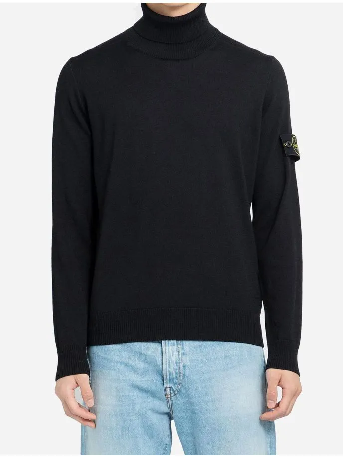 Maglia nera con logo