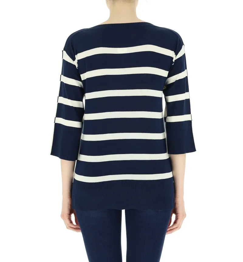 Maglia scollo barchetta