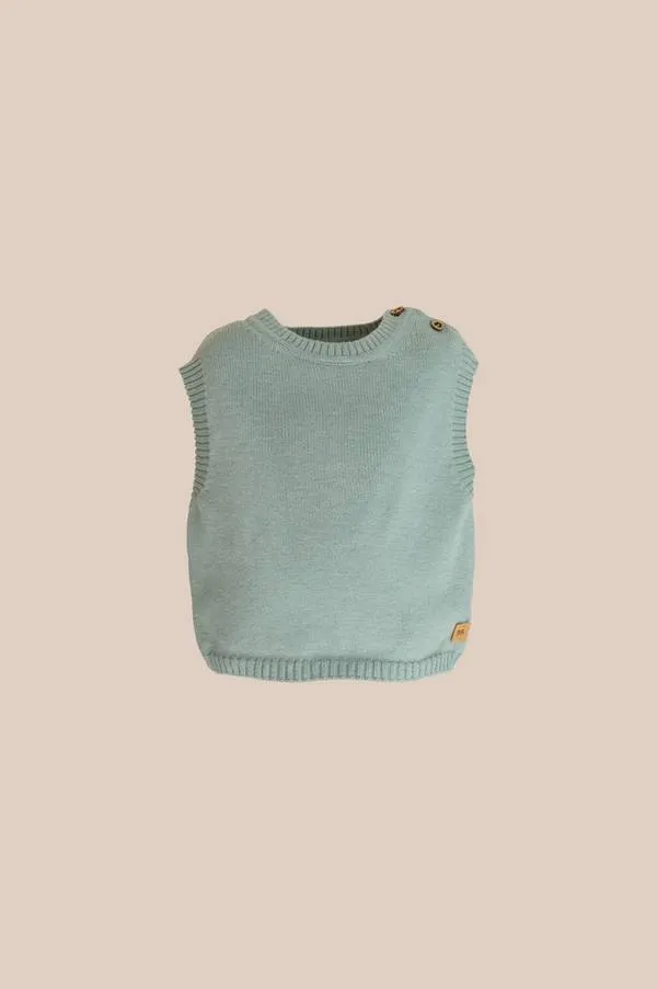 Maglia smanicata 'Coniglio' - ARMY GREEN 041