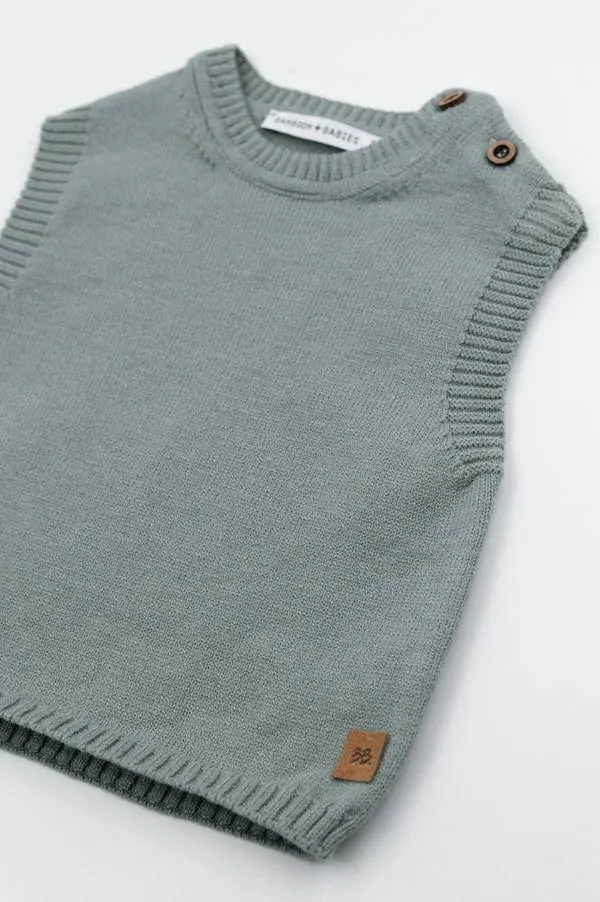 Maglia smanicata 'Coniglio' - ARMY GREEN 041