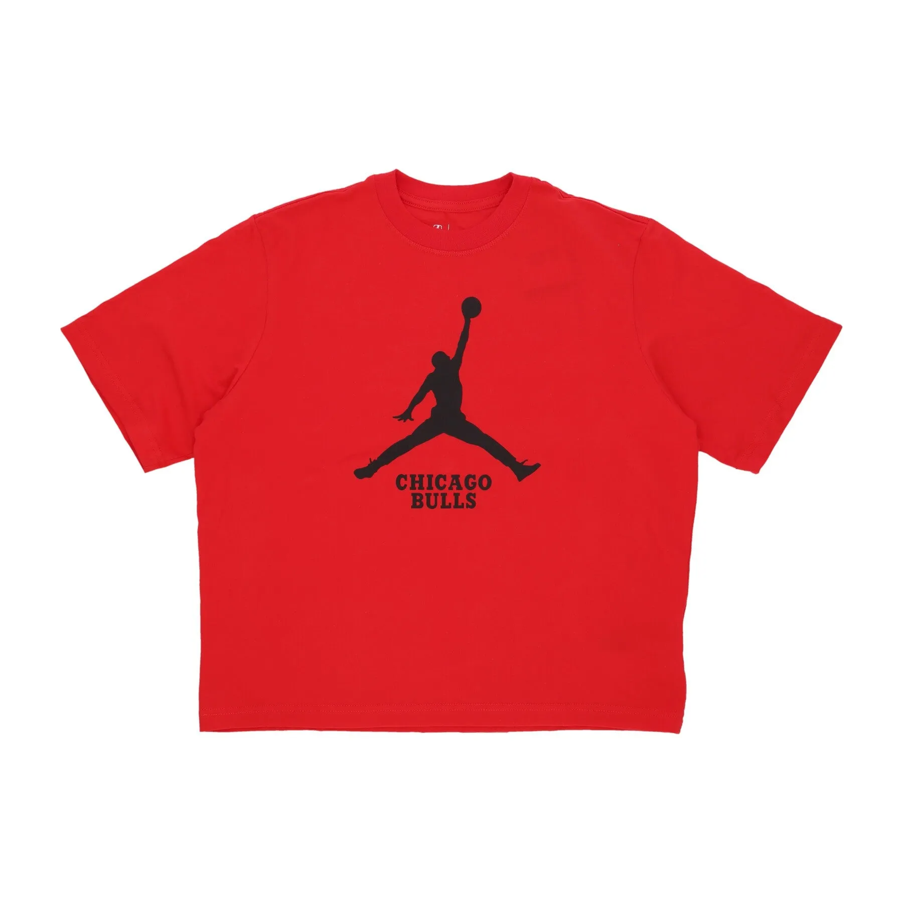Maglietta Donna Nba Essential Boxy Tee Chibul University Red
