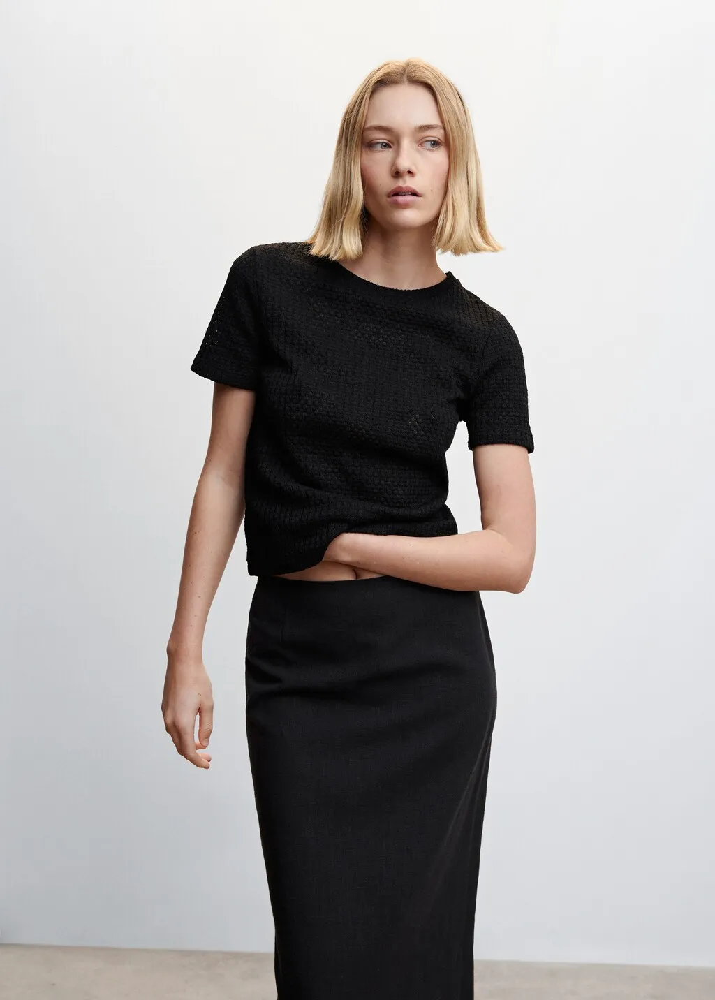 Maglietta maglia cotone