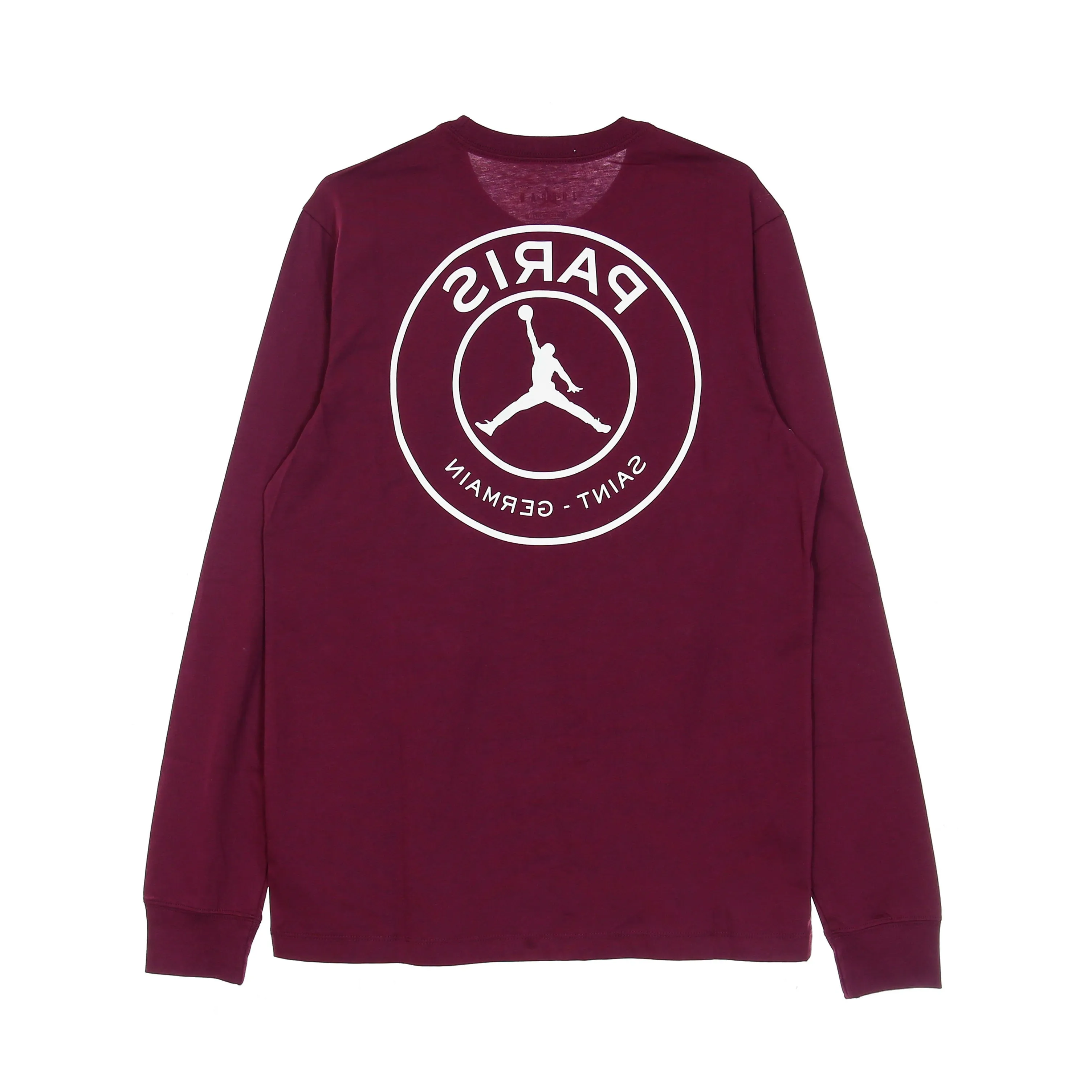 Maglietta Manica Lunga Uomo Paris Saint-germain L/s Tee Bordeaux