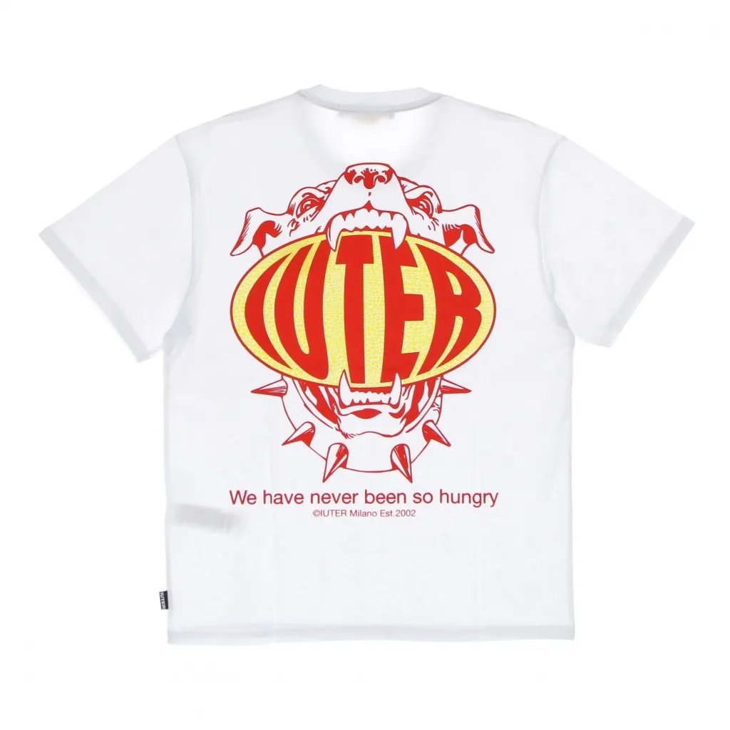 maglietta uomo hungry tee WHITE