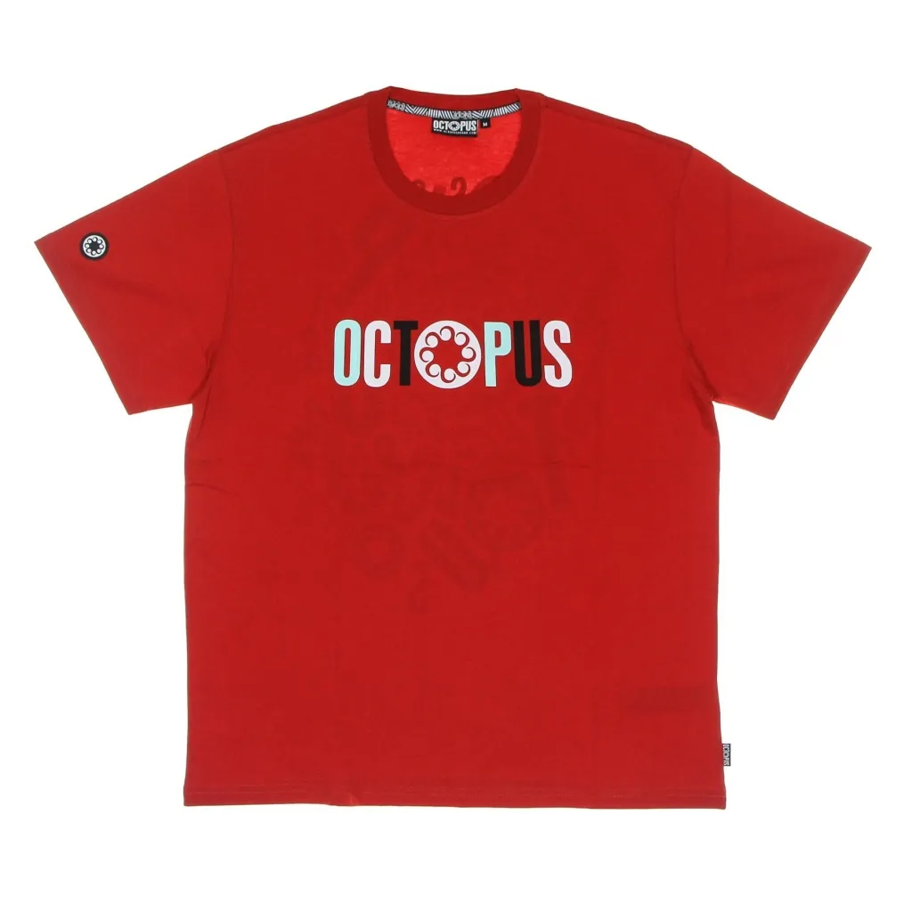 maglietta uomo letterz logo tee RED