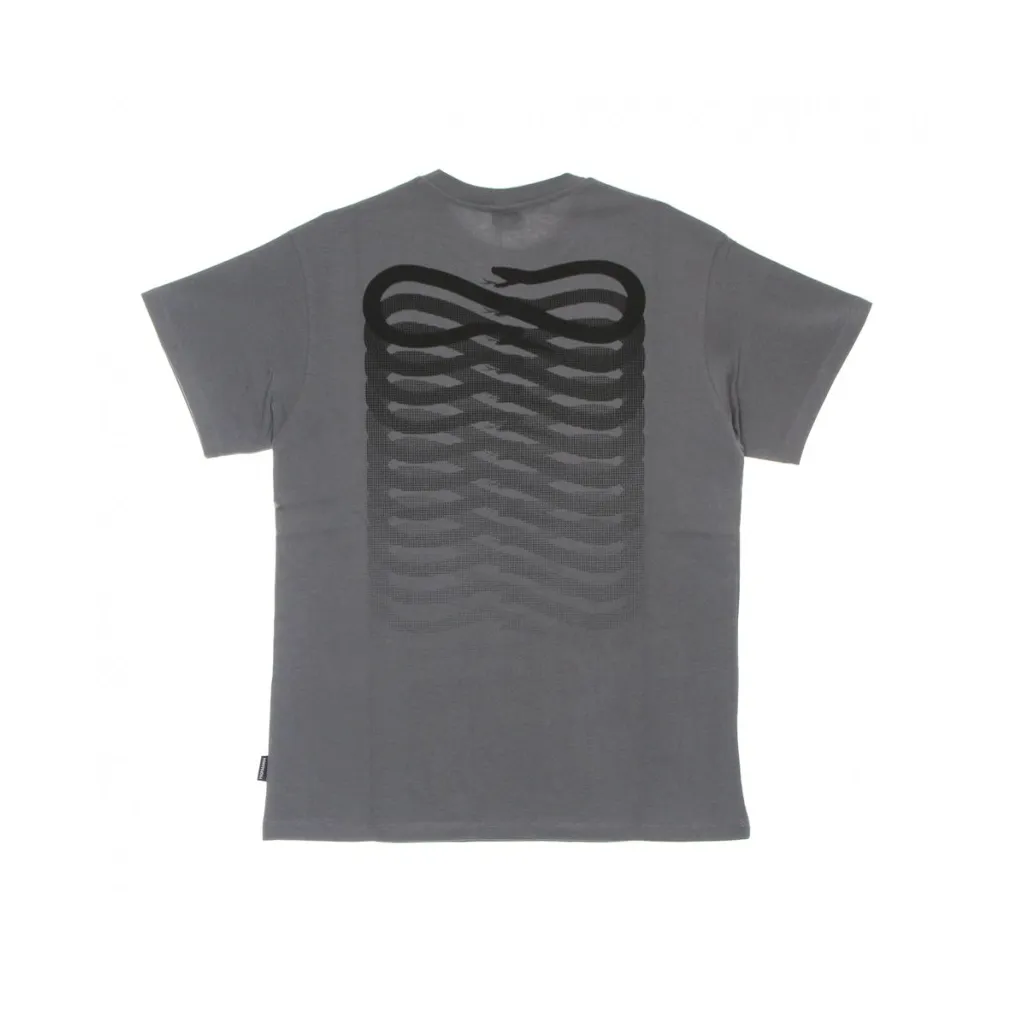 maglietta uomo ribs black tee GREY/BLACK