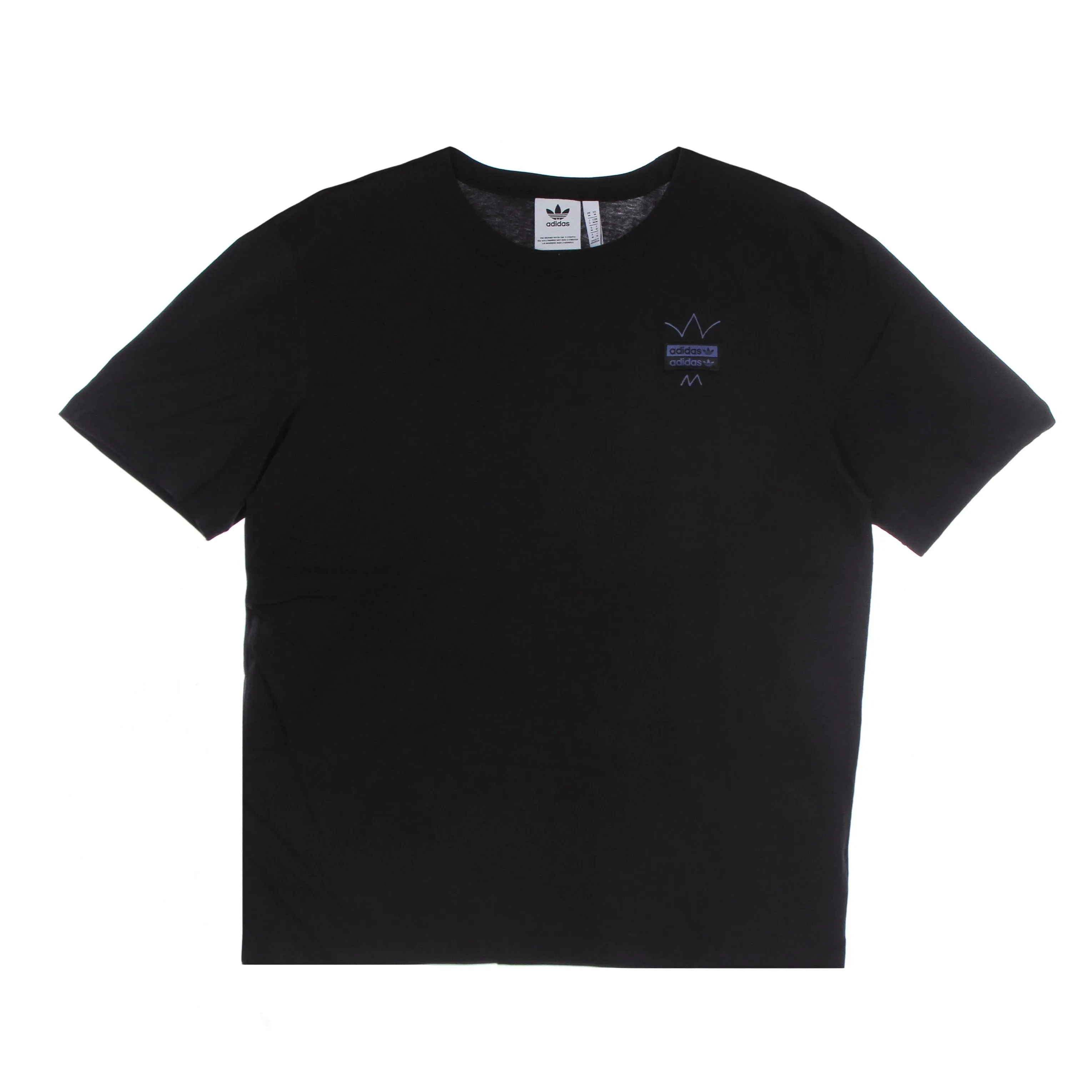 Maglietta Uomo R.y.v. Abstract Og Trefoil Tee Black