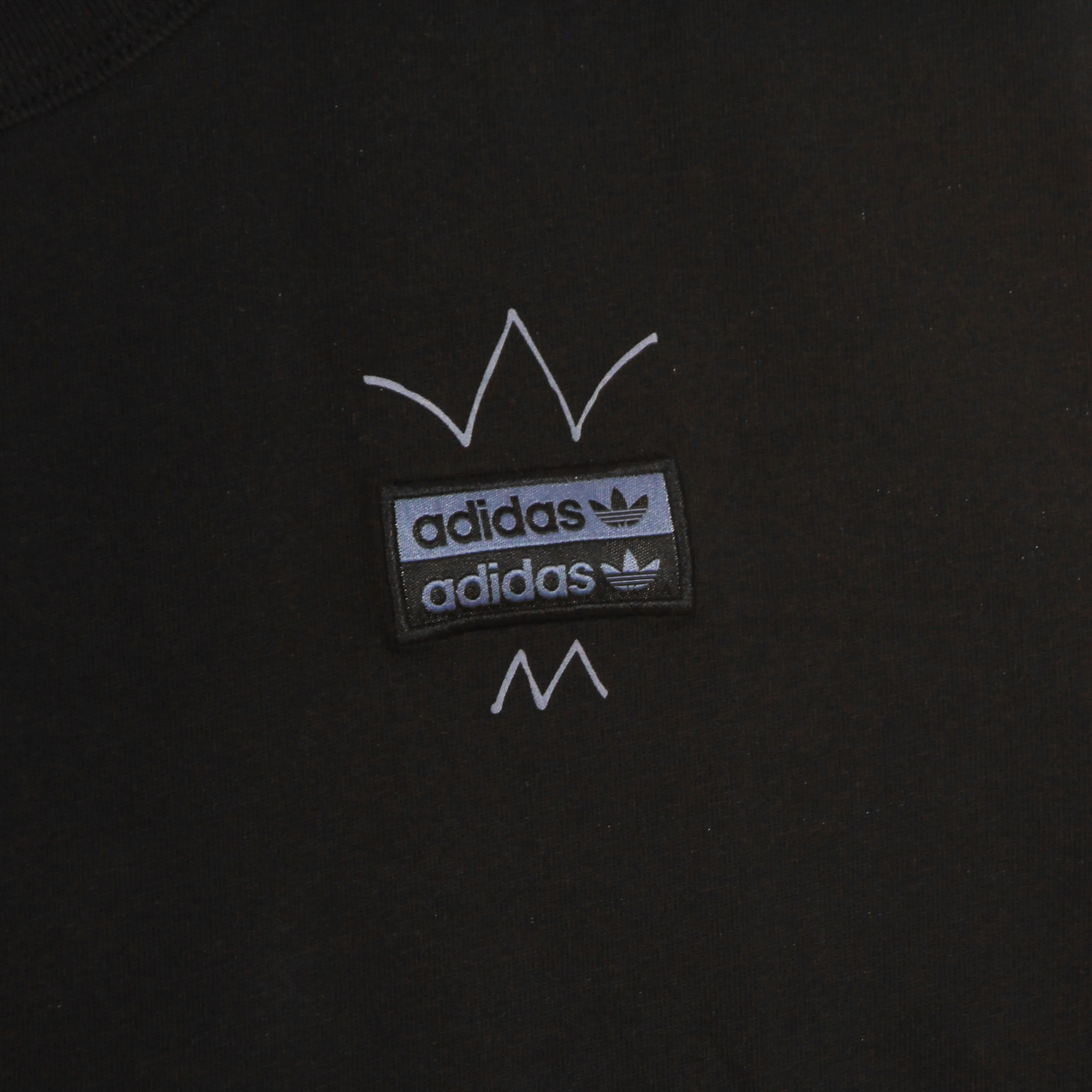 Maglietta Uomo R.y.v. Abstract Og Trefoil Tee Black