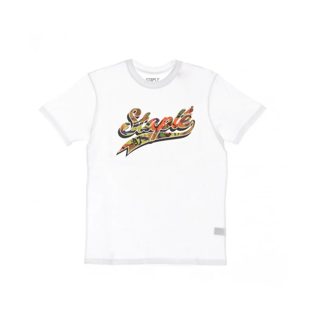 maglietta uomo triboro logo tee WHITE