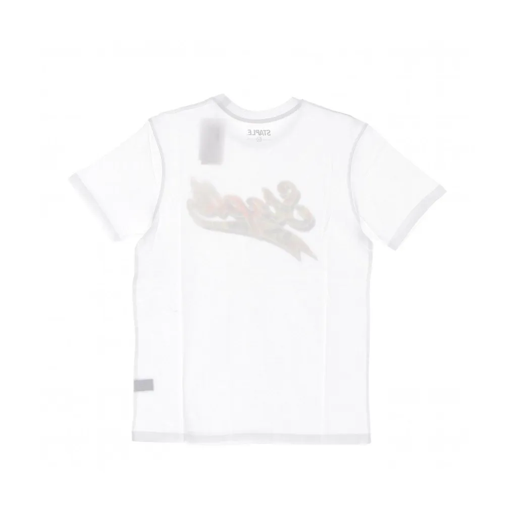 maglietta uomo triboro logo tee WHITE