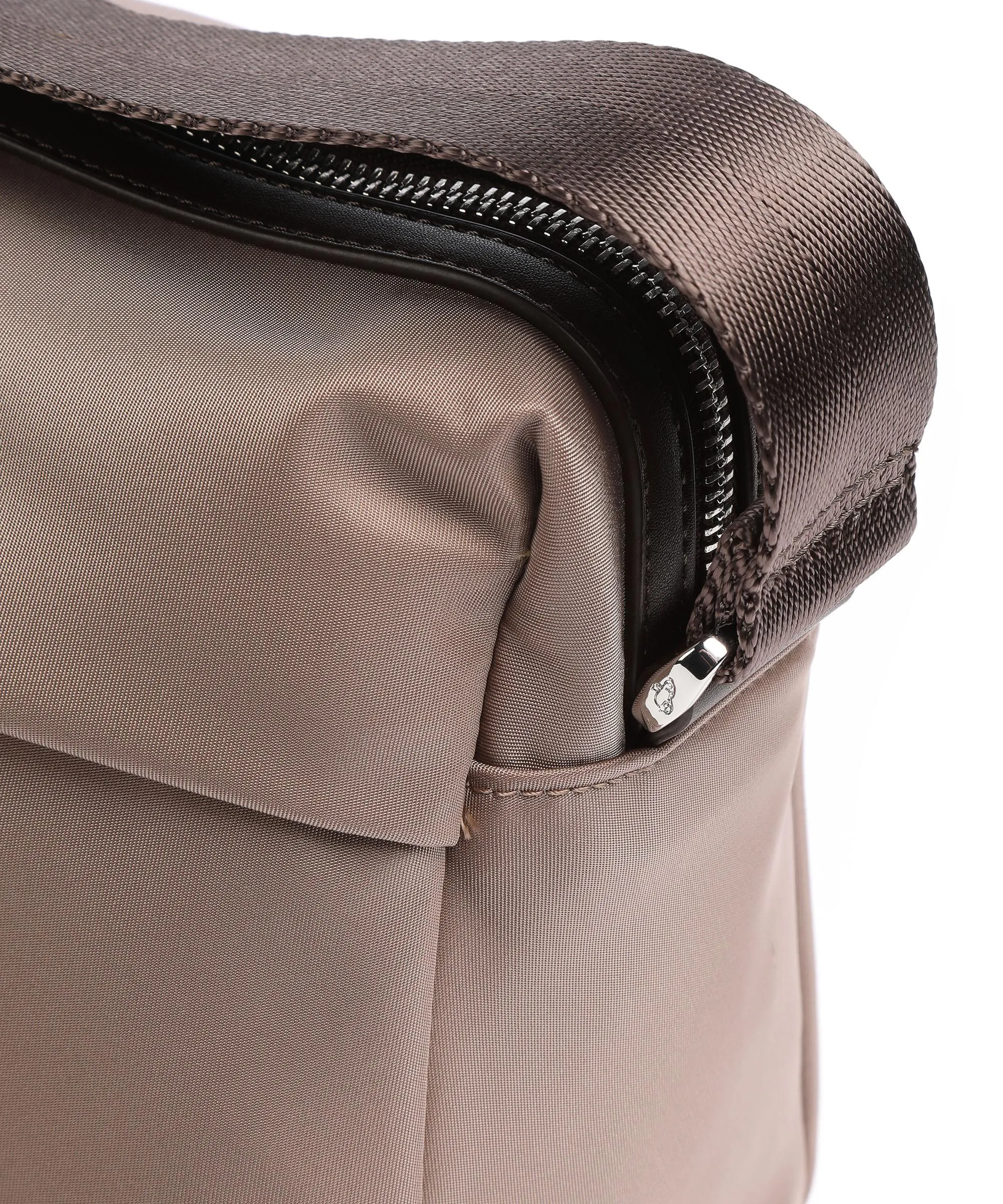  Mandarina Duck Hunter Borsa a spalla nylon marrone chiaro  