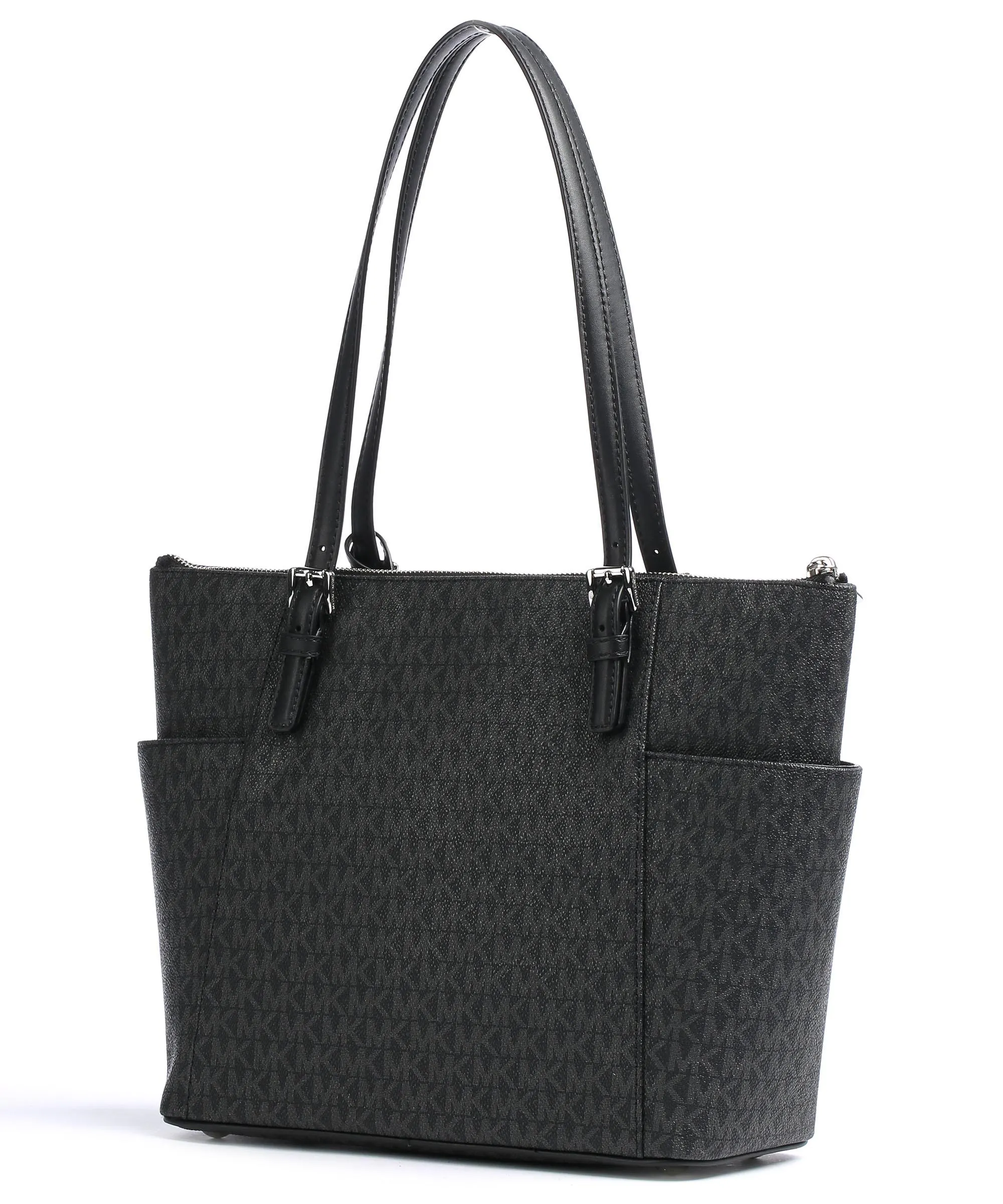  Michael Kors Jet Set Item Borsa shopper pelle sintetica nero  