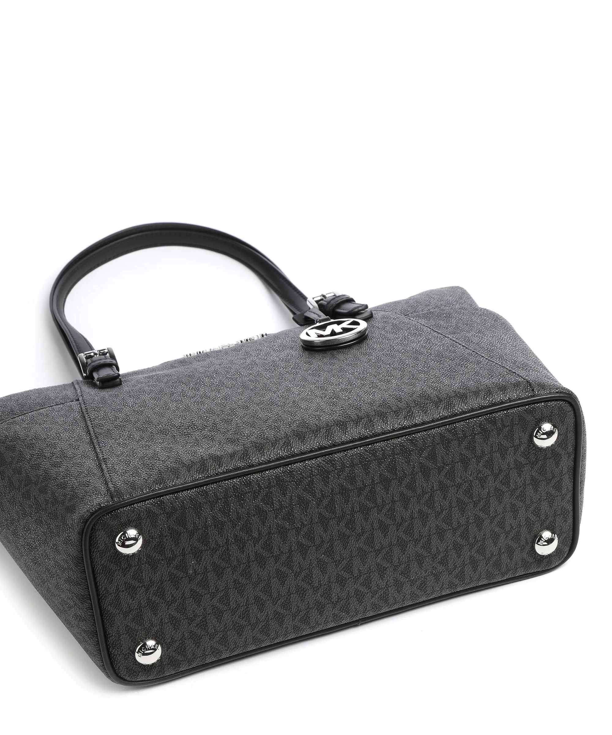  Michael Kors Jet Set Item Borsa shopper pelle sintetica nero  