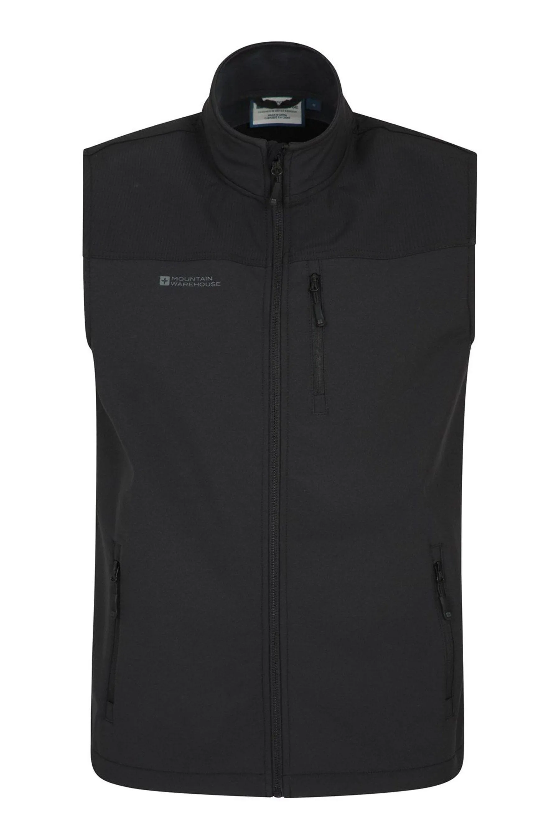 Mountain Warehouse Grasmere Mens Resistente all'acqua, Gilet foderato in pile
