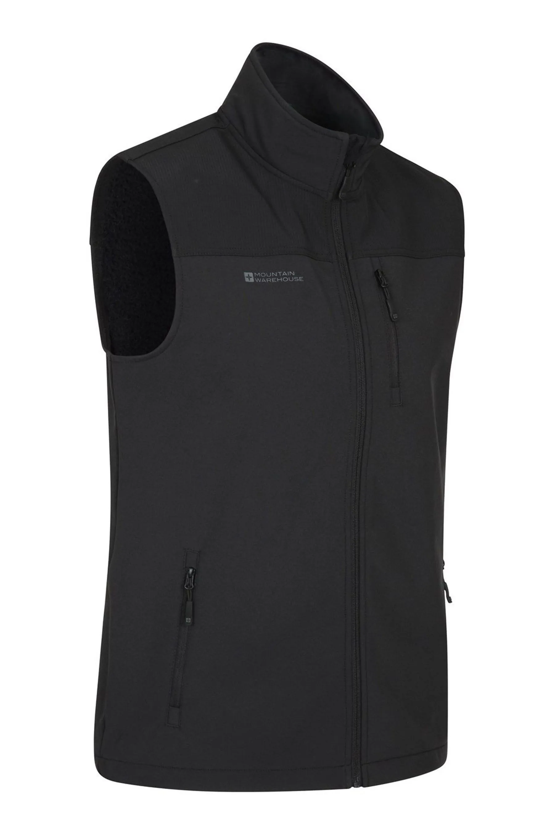 Mountain Warehouse Grasmere Mens Resistente all'acqua, Gilet foderato in pile