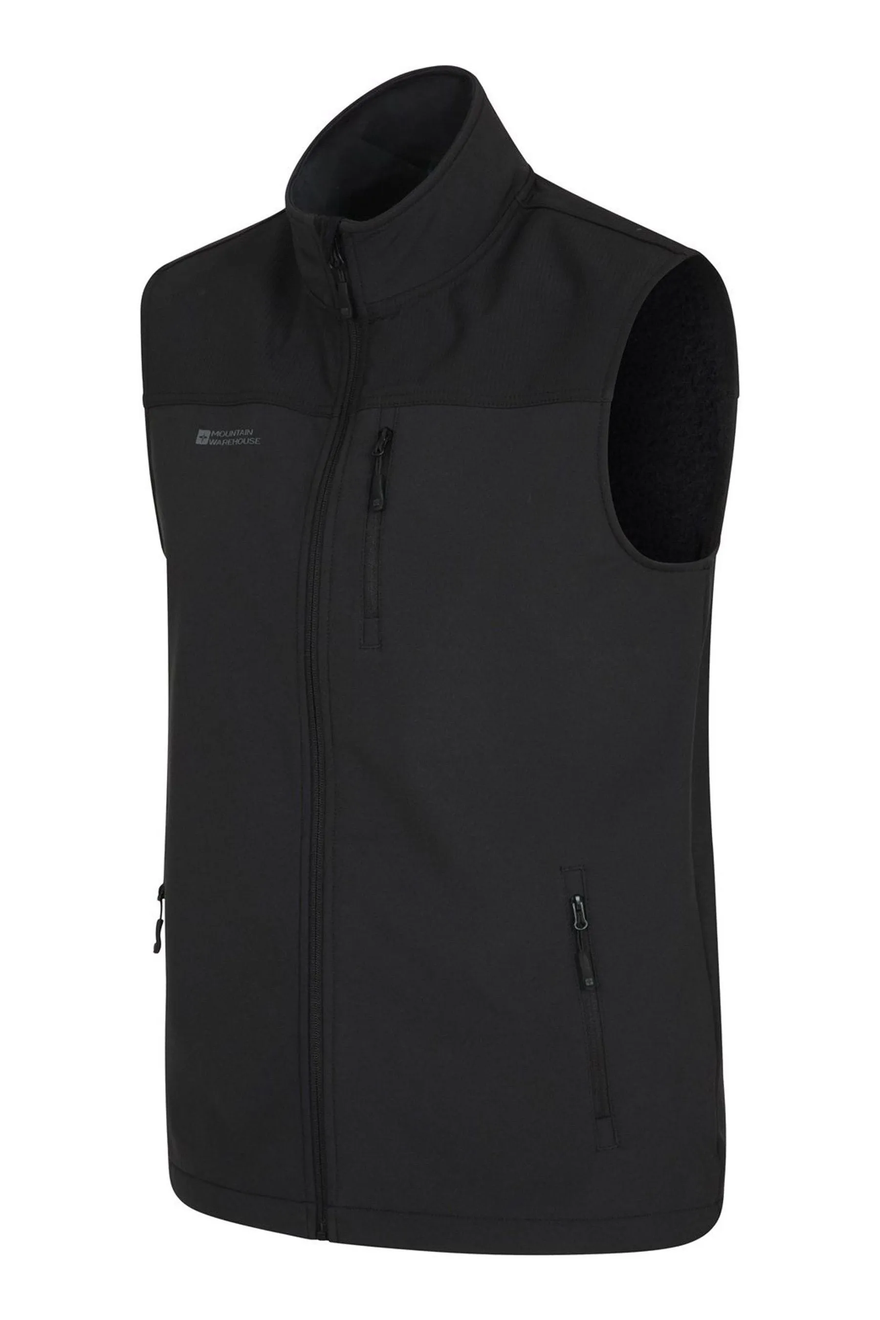 Mountain Warehouse Grasmere Mens Resistente all'acqua, Gilet foderato in pile