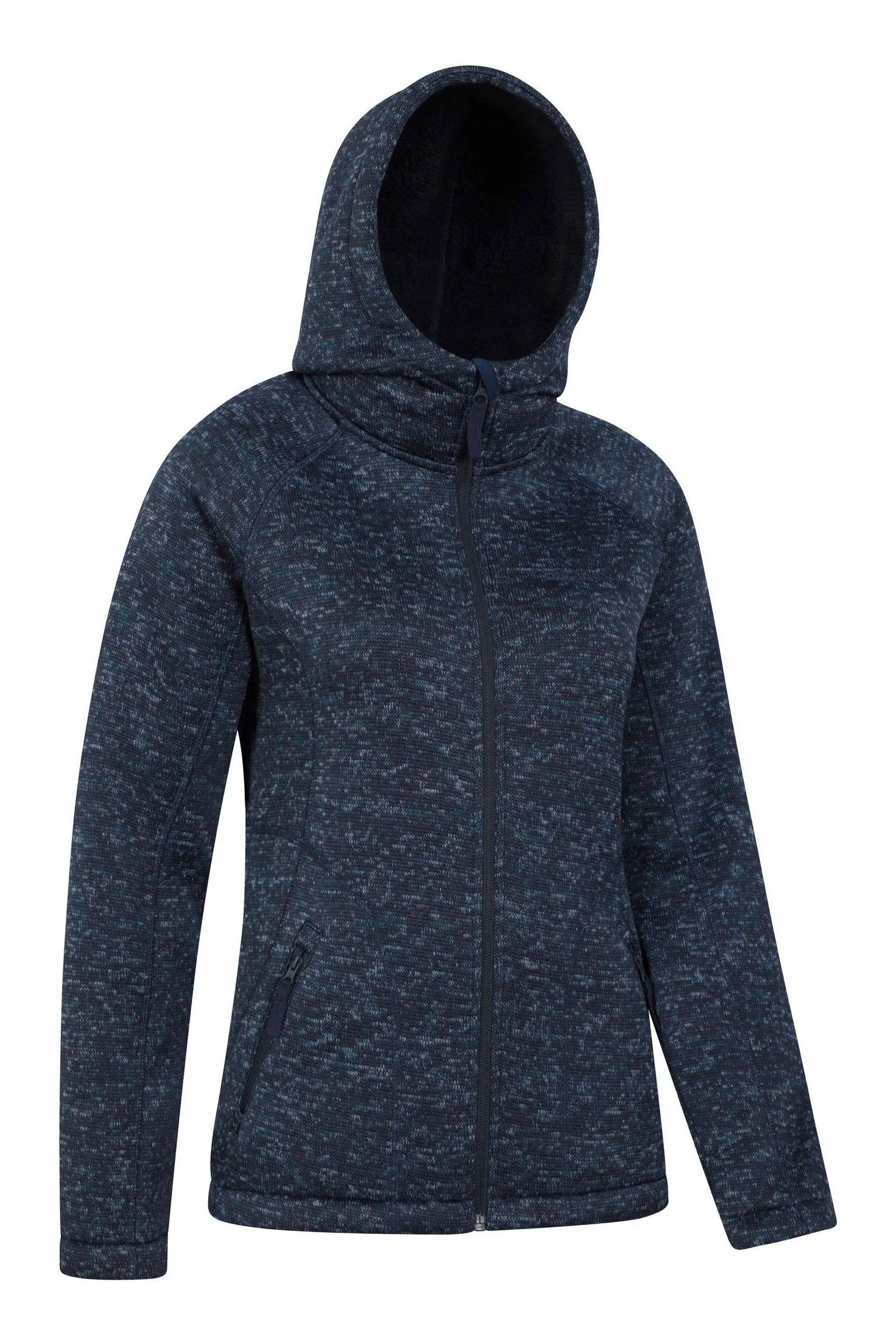 Mountain Warehouse - Nevis - Felpa con cappuccio e fodera in sherpa    