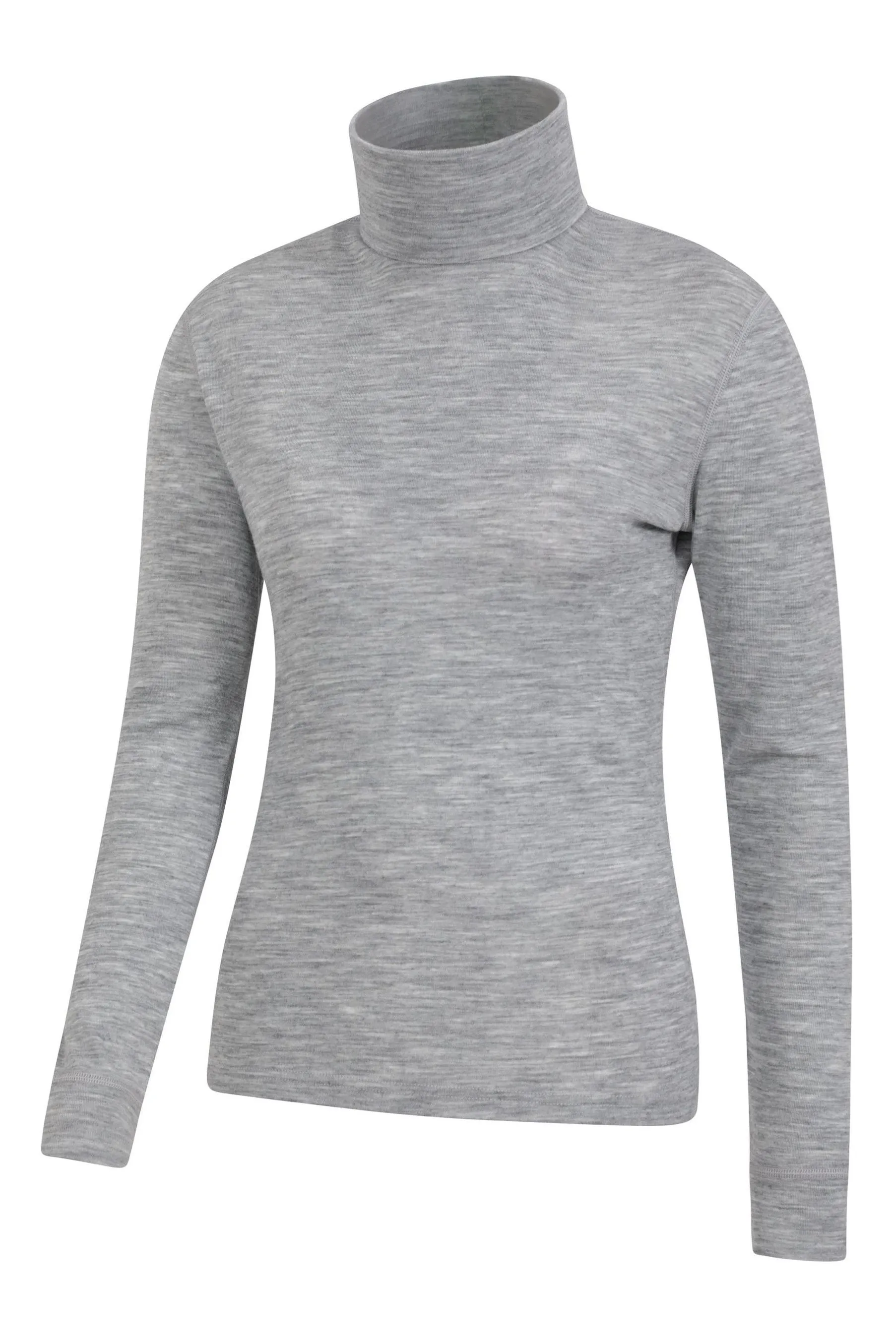 Mountain Warehouse - Top termico in lana merino da donna