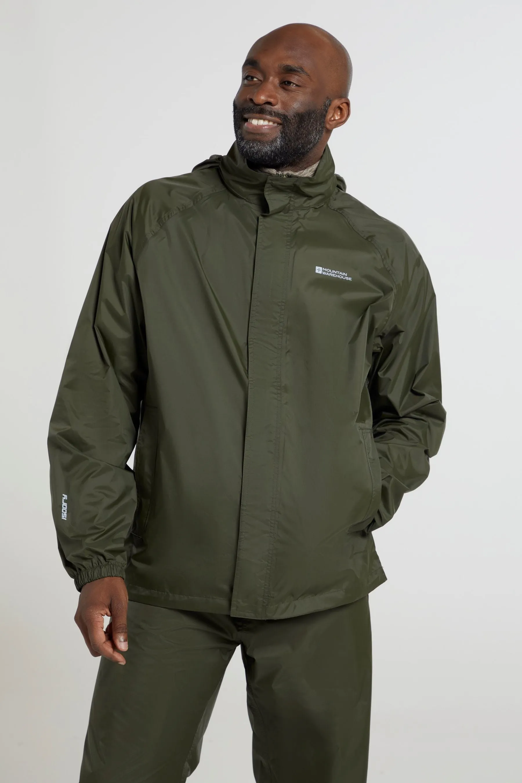 Mountain Warehouse Uomo Pakka - Giacca impermeabile