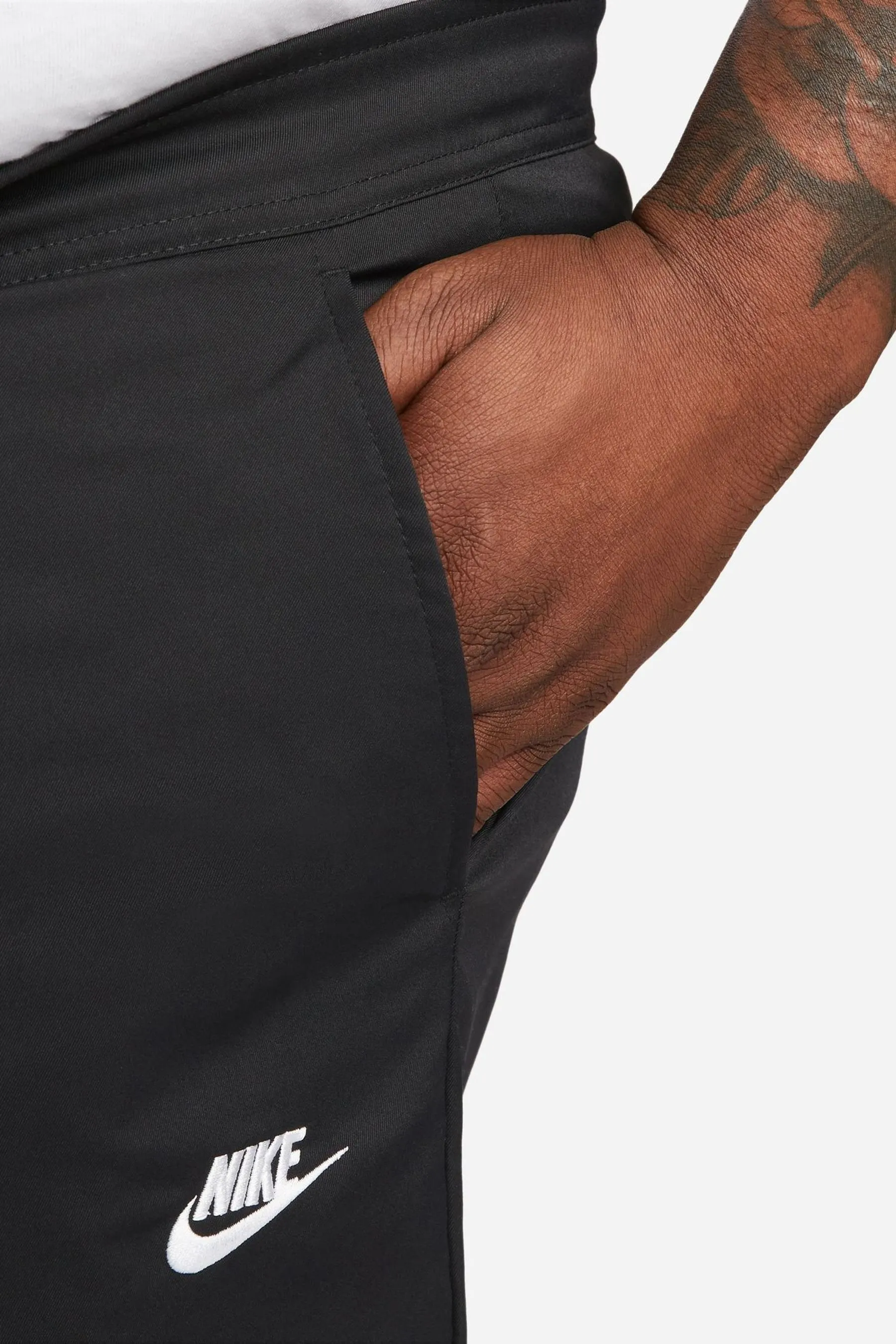 Nike Club - Pantaloni stretti in fondo