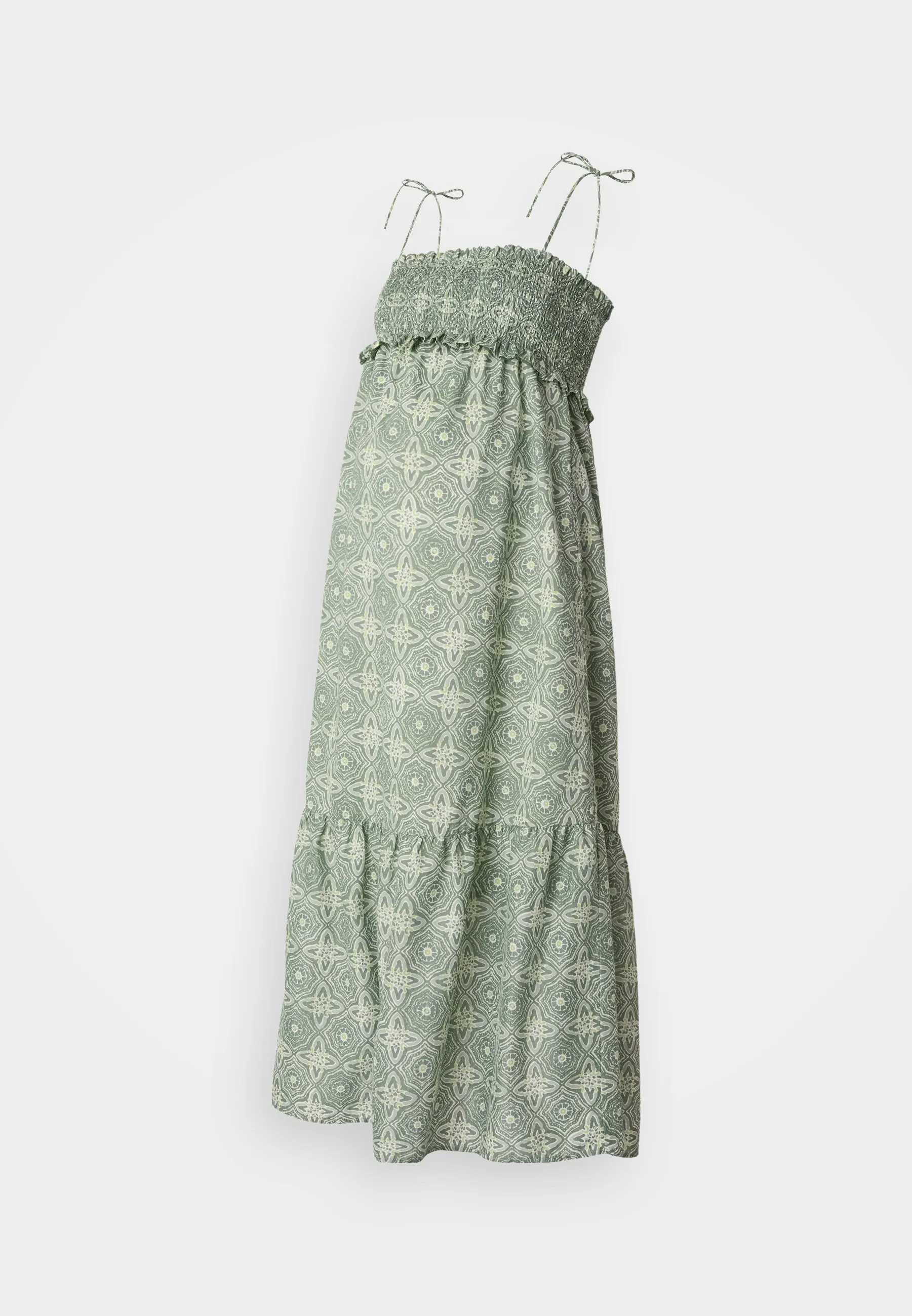 OLMMILEY STRAP SMOCK MIDI DRESS - Vestito estivo