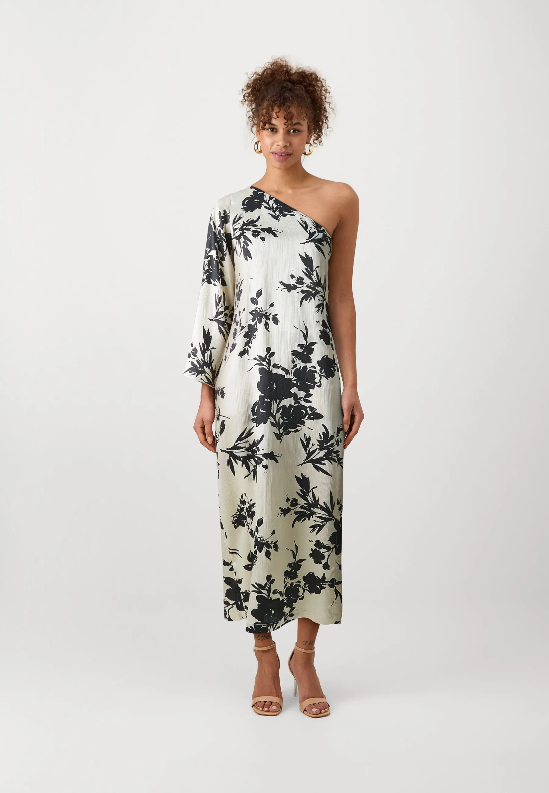 ONLSALIA ONE SHOULDER MIDI DRESS - Vestito elegante