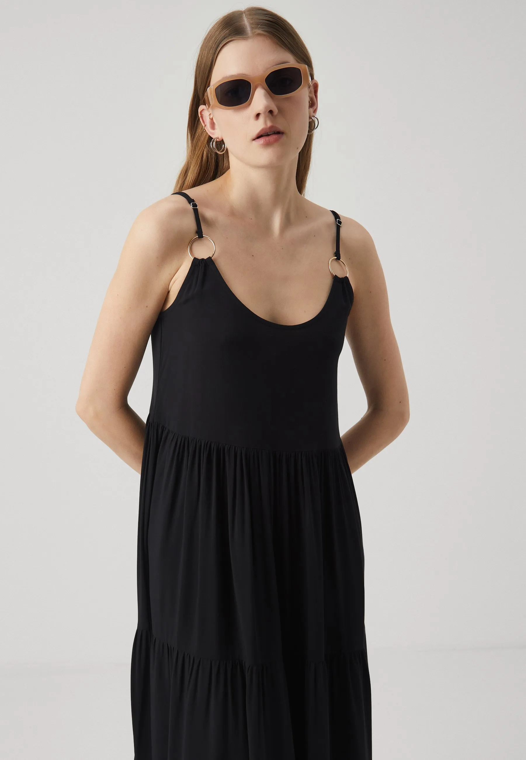 ONLSANDIE LIFE STRAP DRESS - Vestito lungo