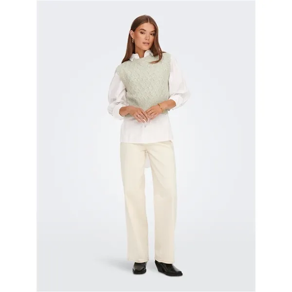 ONLY - Gilet in maglia smanicato
