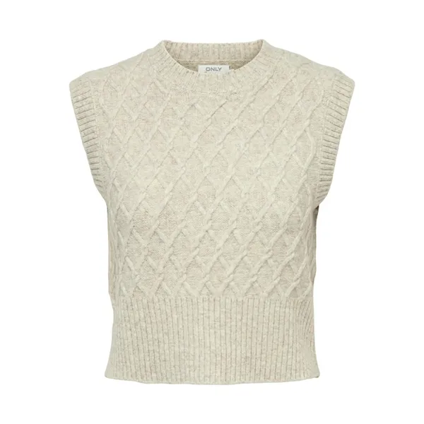 ONLY - Gilet in maglia smanicato