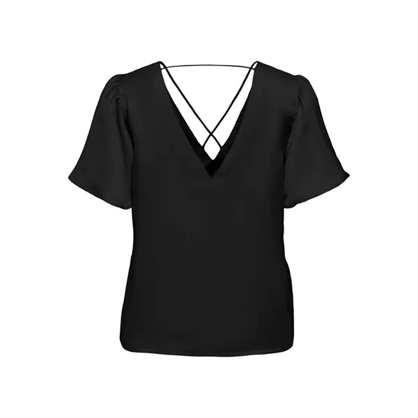 Only Maglia mezza manica jane V-neck top