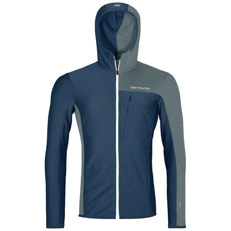 Ortovox Fleece Light Grid Hooded jacket