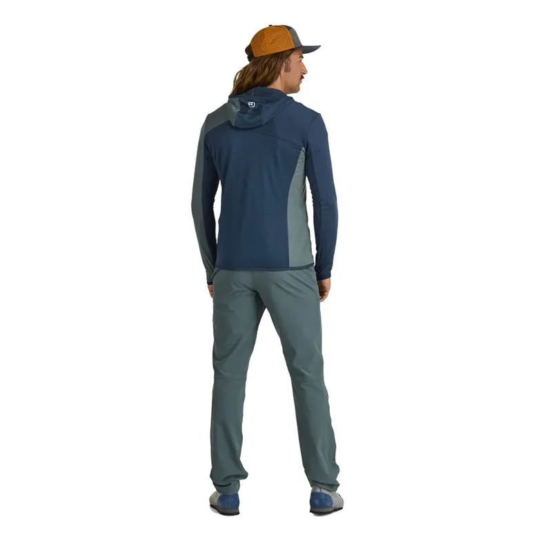 Ortovox Fleece Light Grid Hooded jacket