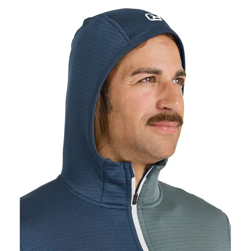 Ortovox Fleece Light Grid Hooded jacket