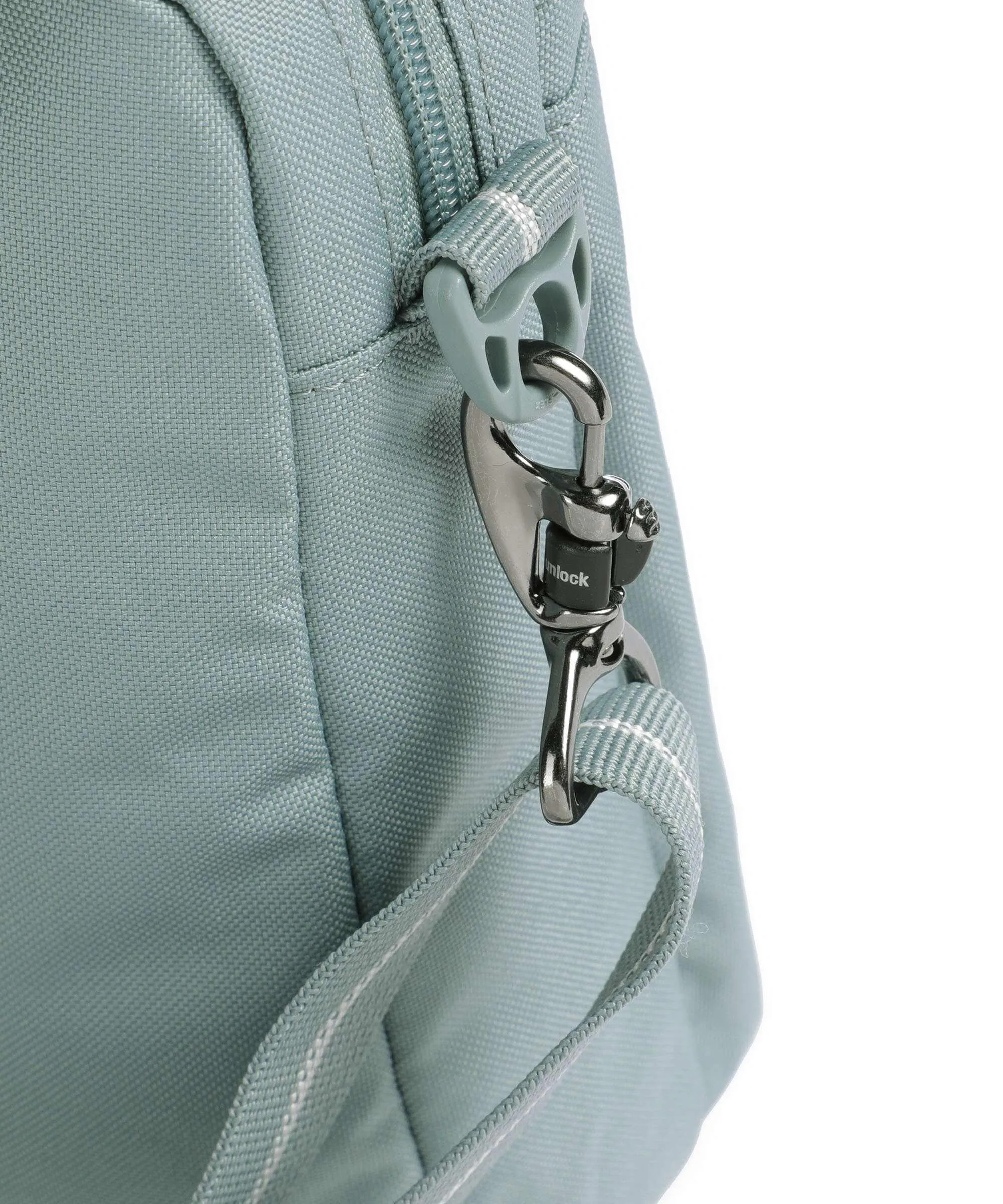  Pacsafe Go Festival Borsa a tracolla poliestere riciclato blu-grigio  