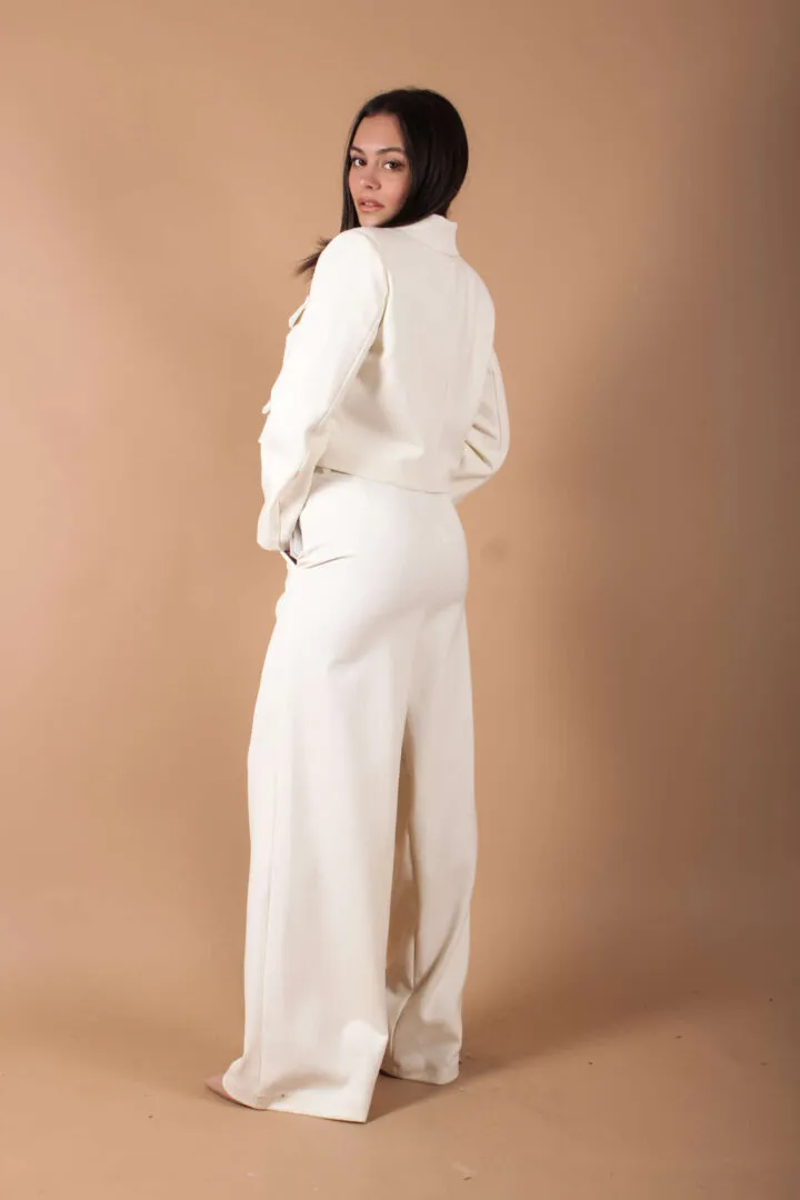 Pantalone  rachele – Panna