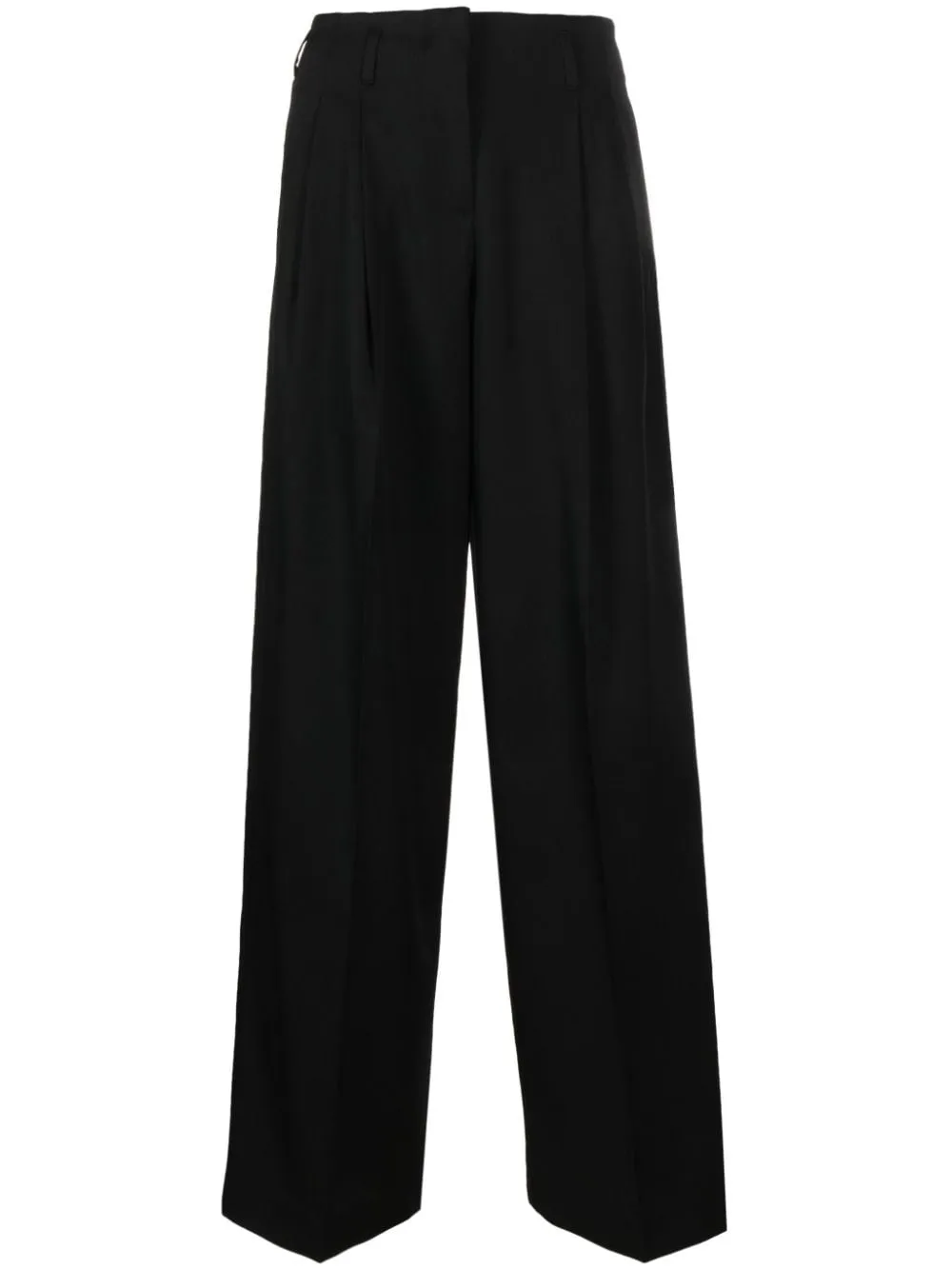 Pantaloni a palazzo Flavia in nero - donna