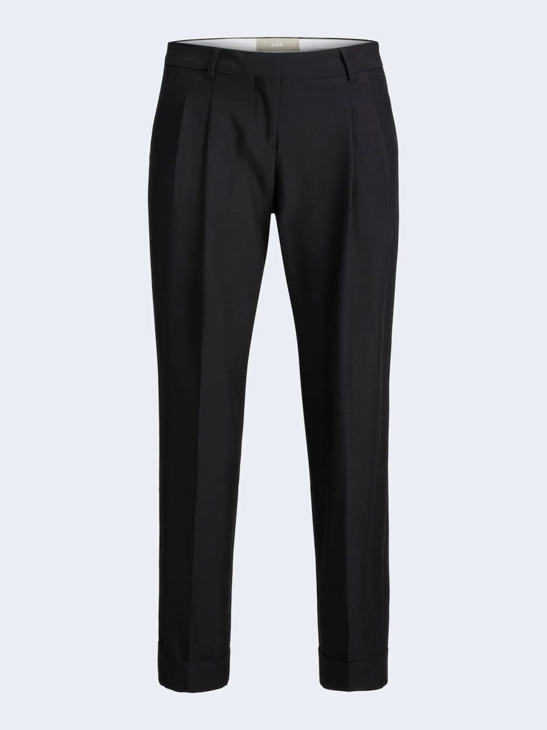 Pantaloni a palazzo JJXX jxmary regular pleated mw pant noos Nero