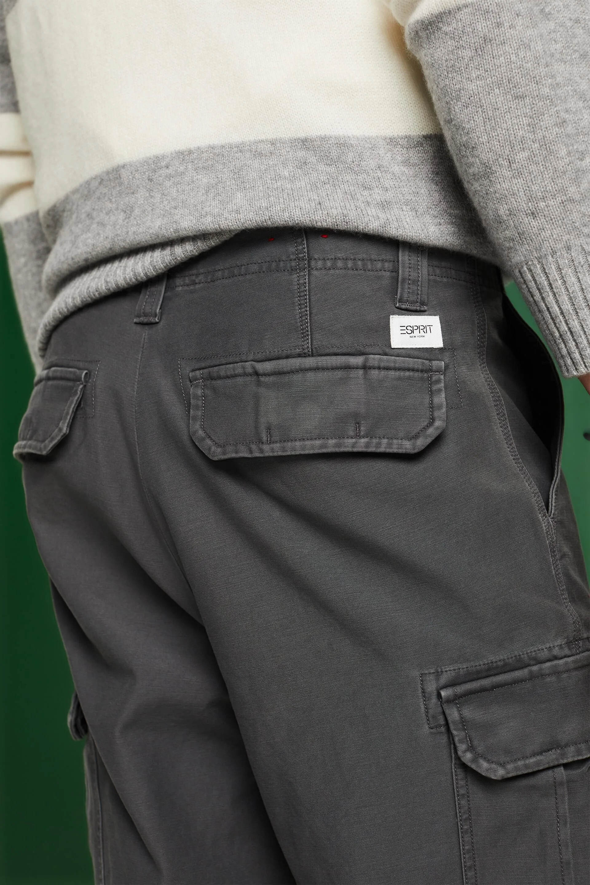 Pantaloni cargo in cotone