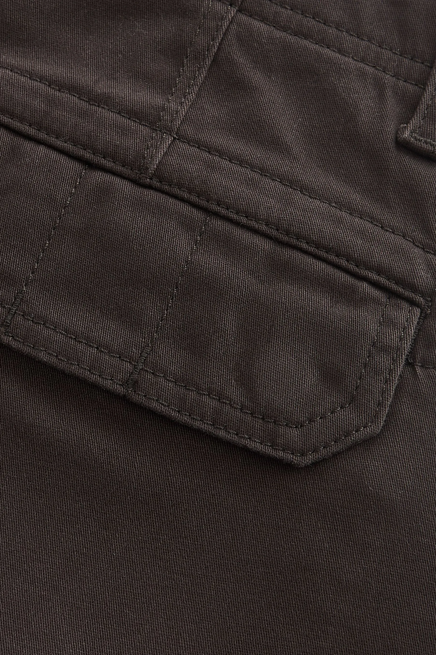 Pantaloni cargo stretch in cotone