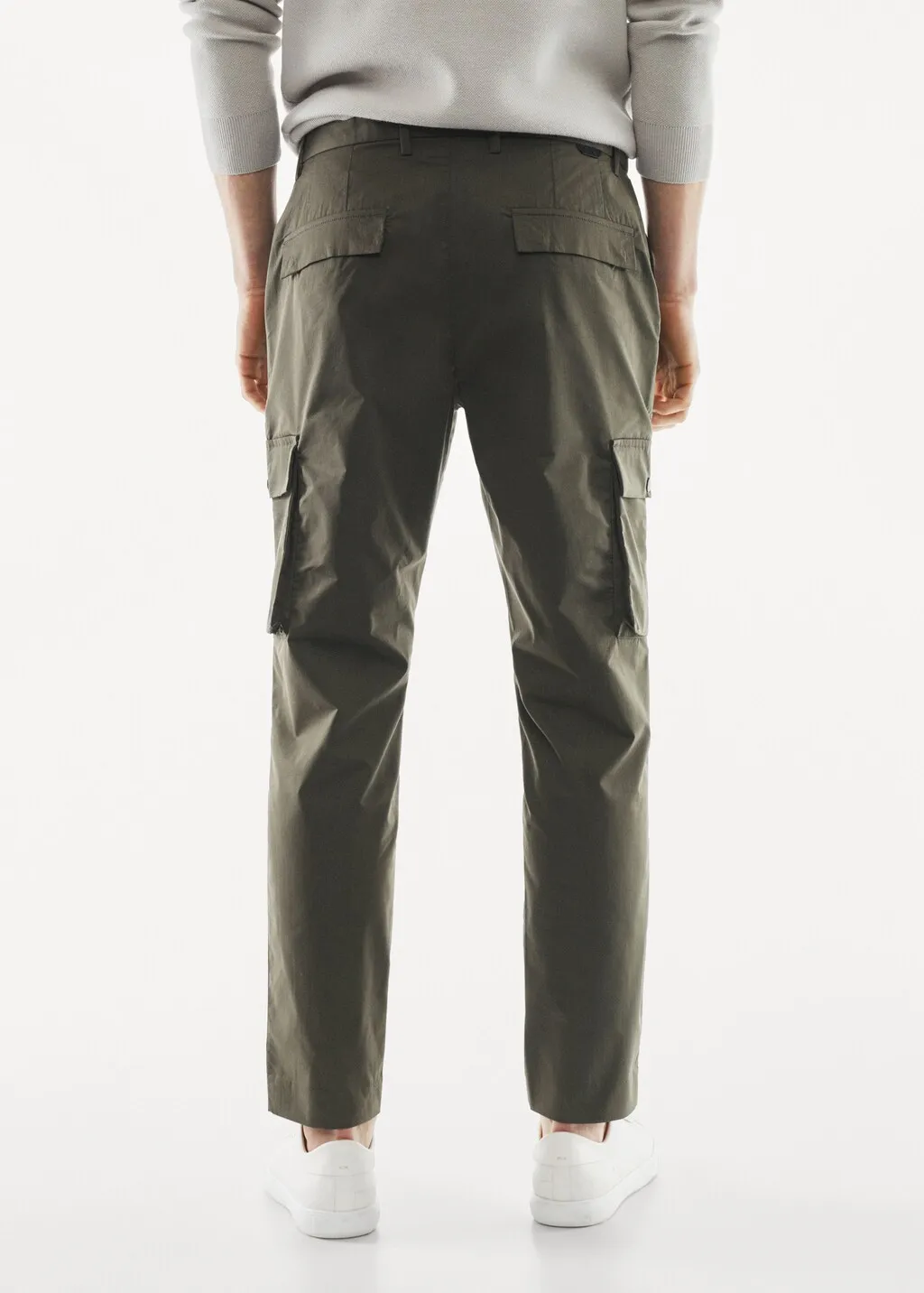 Pantaloni cargo tessuto tecnico antipiega