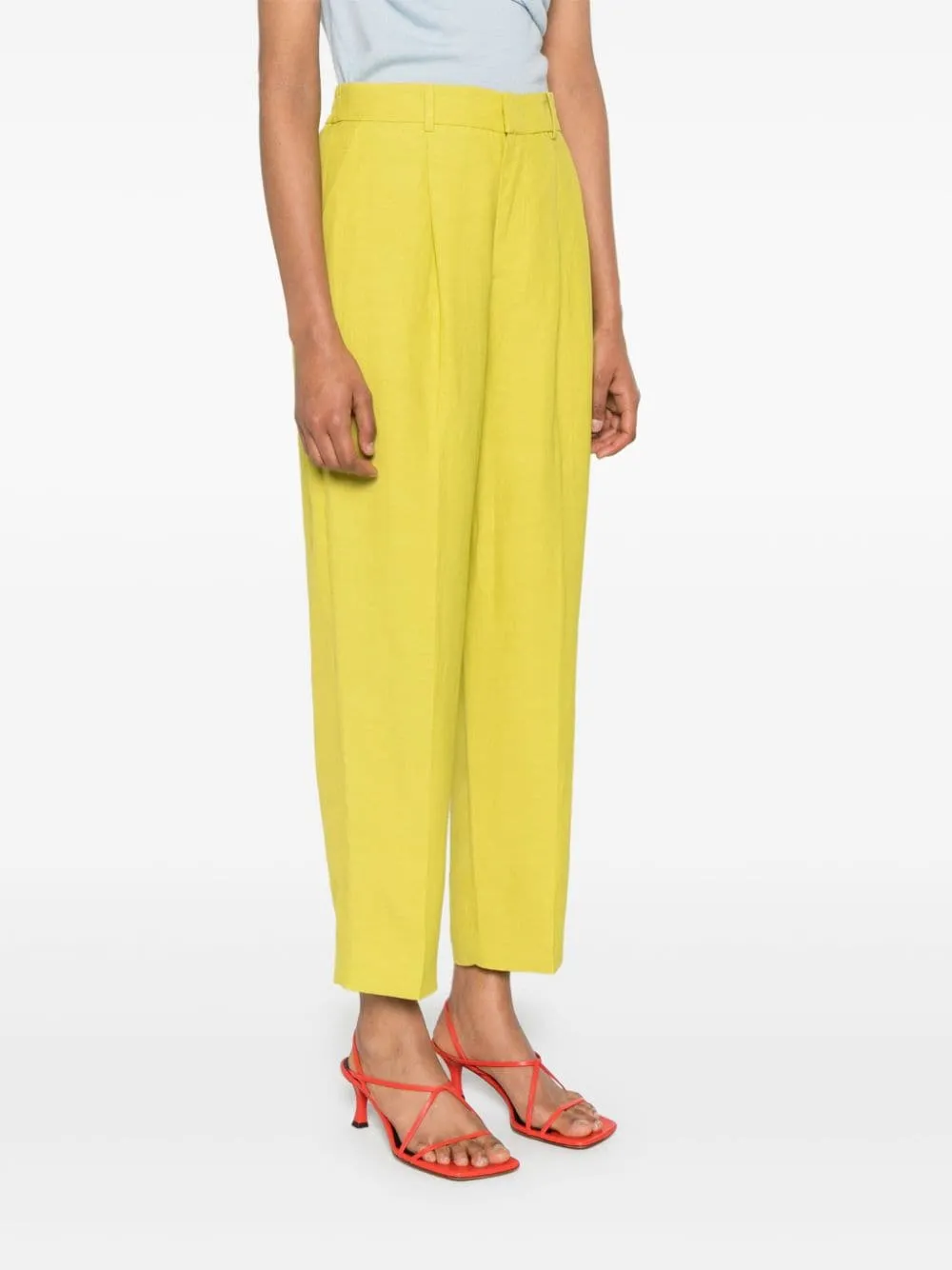 Pantaloni daisy in giallo - donna