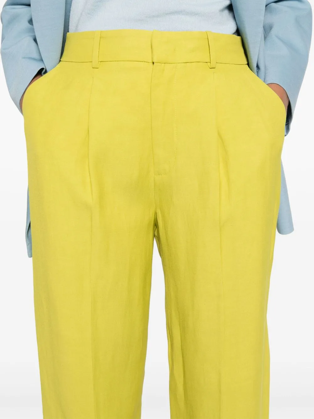 Pantaloni daisy in giallo - donna