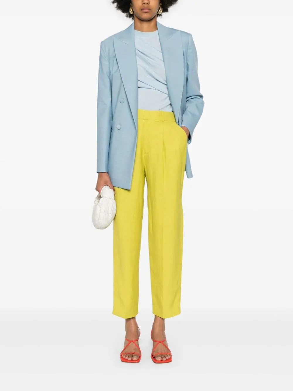 Pantaloni daisy in giallo - donna
