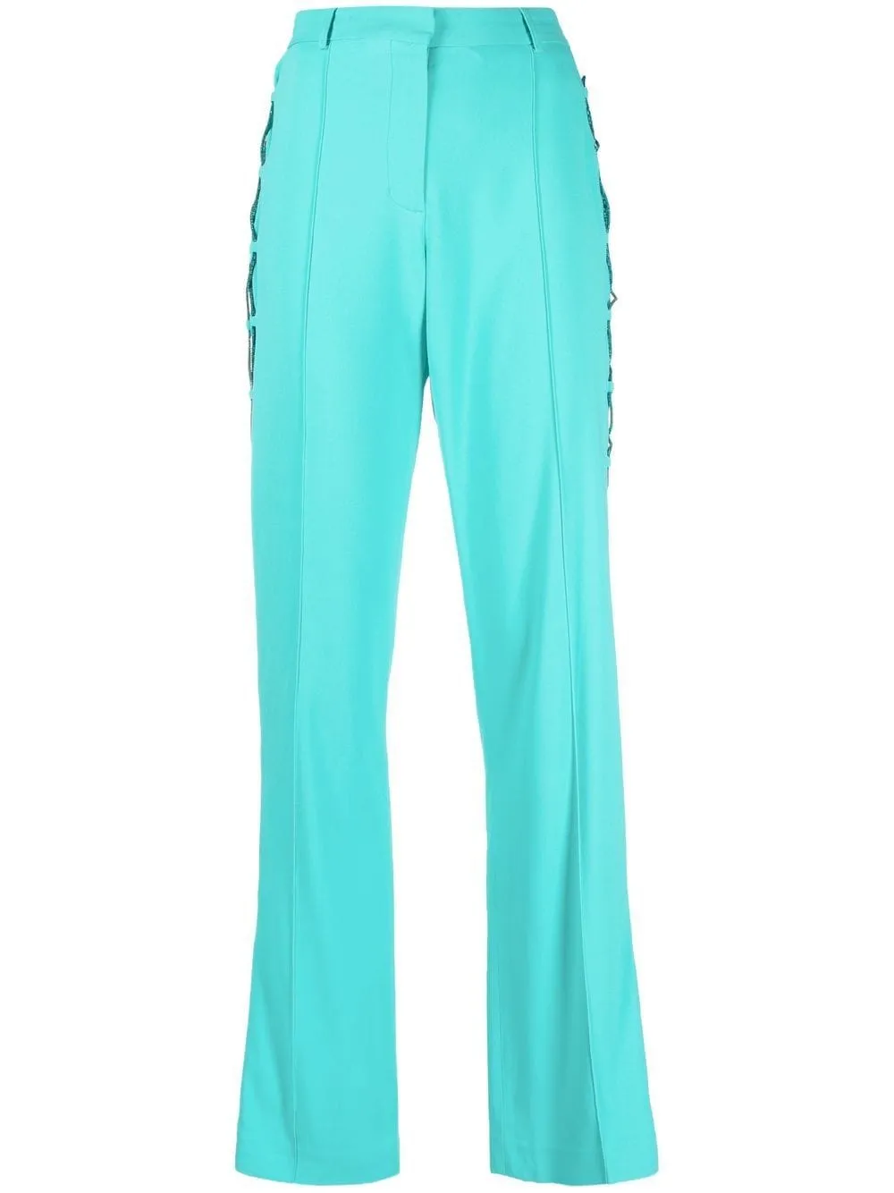 Pantaloni dritti in blu - donna